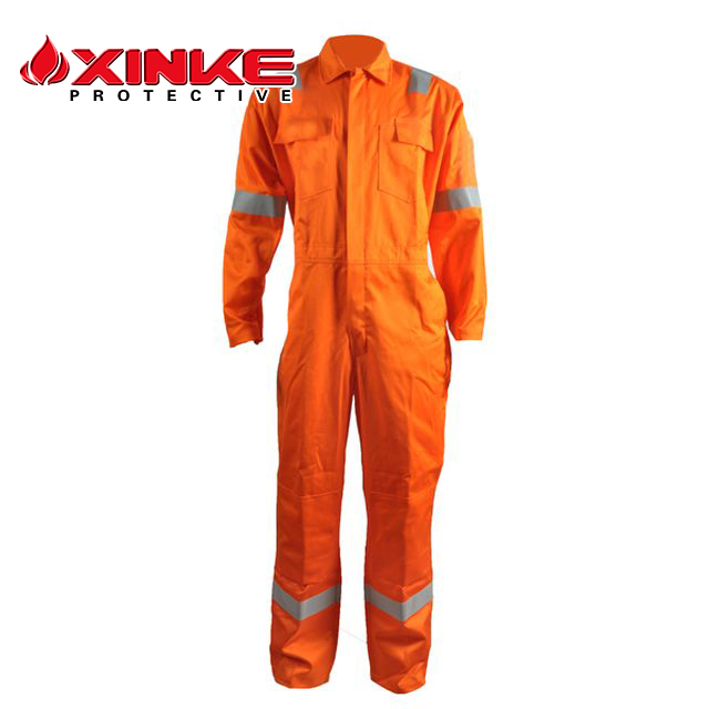 hi vis workwear OEM Wholesale Fire Resistant FR Coverall for Oil and Gas
