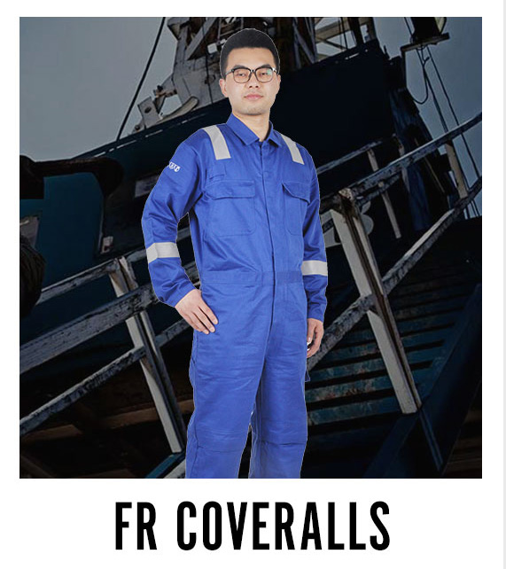 anti fire coverall clothing